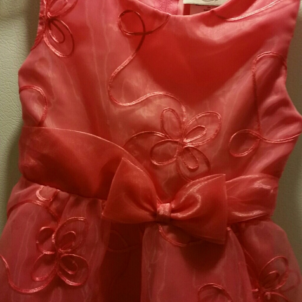 Rare Editions Girls Size 8 Coral Special Occasion